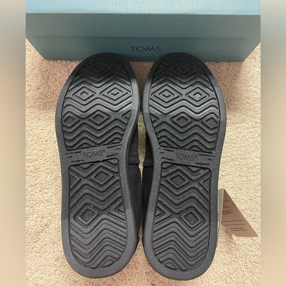 Men’s Alp Fwd All Black Recycled Cotton Canvas Tom’s - Picture 3 of 5